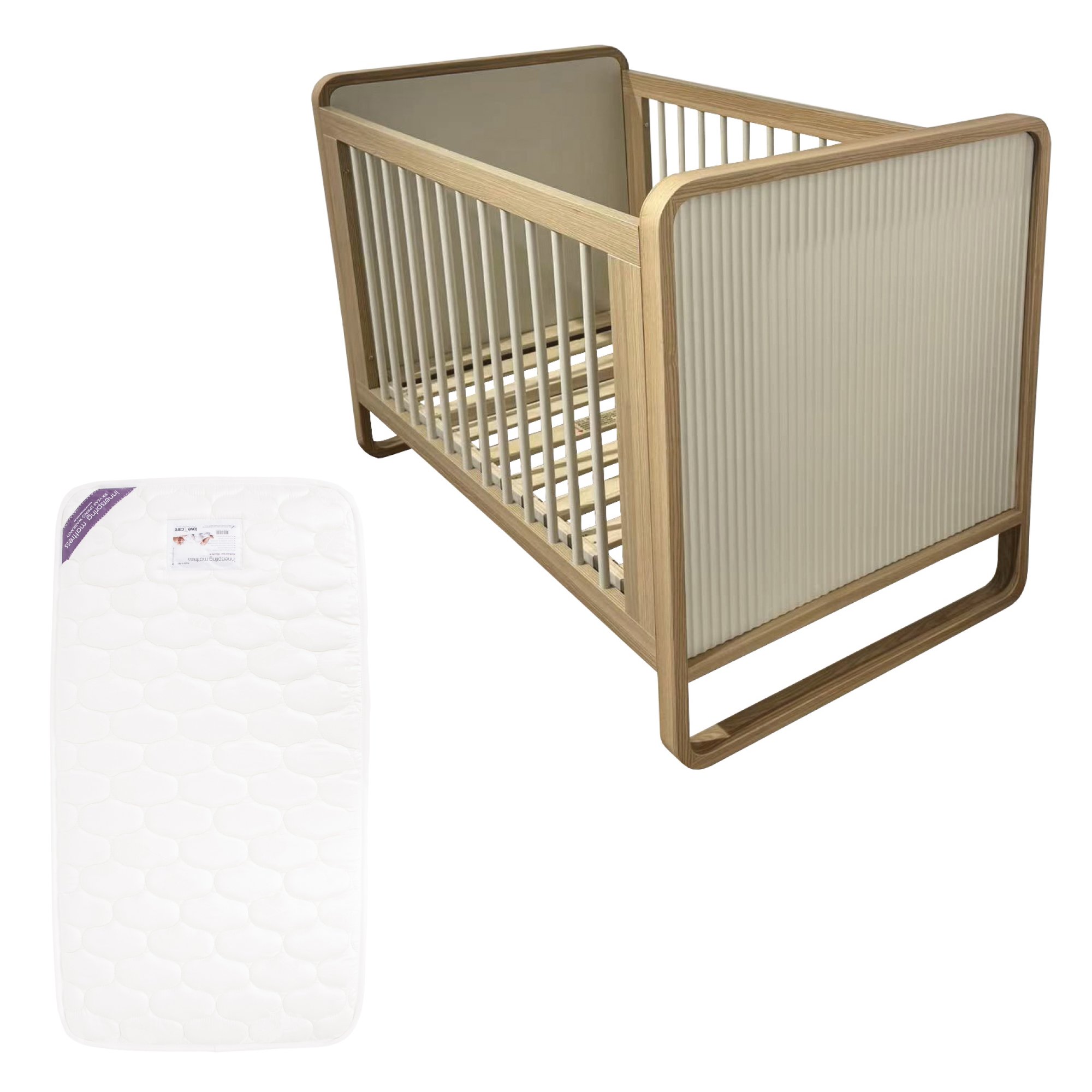 Smart Waves Cot Love N Care Matress Package Baby Bunting AU