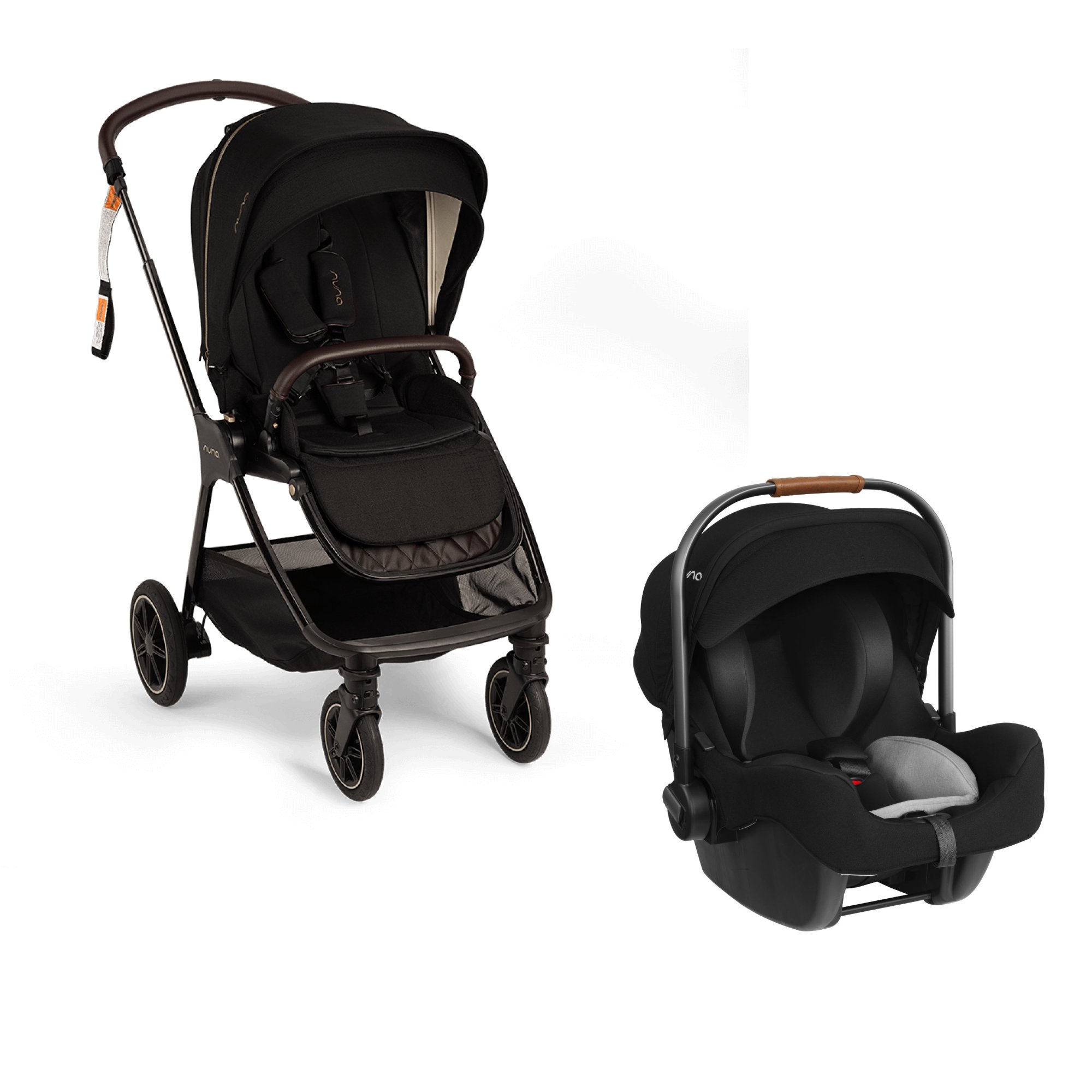 Nuna Triv Next Stroller Klik Plus Capsule Base Bundle