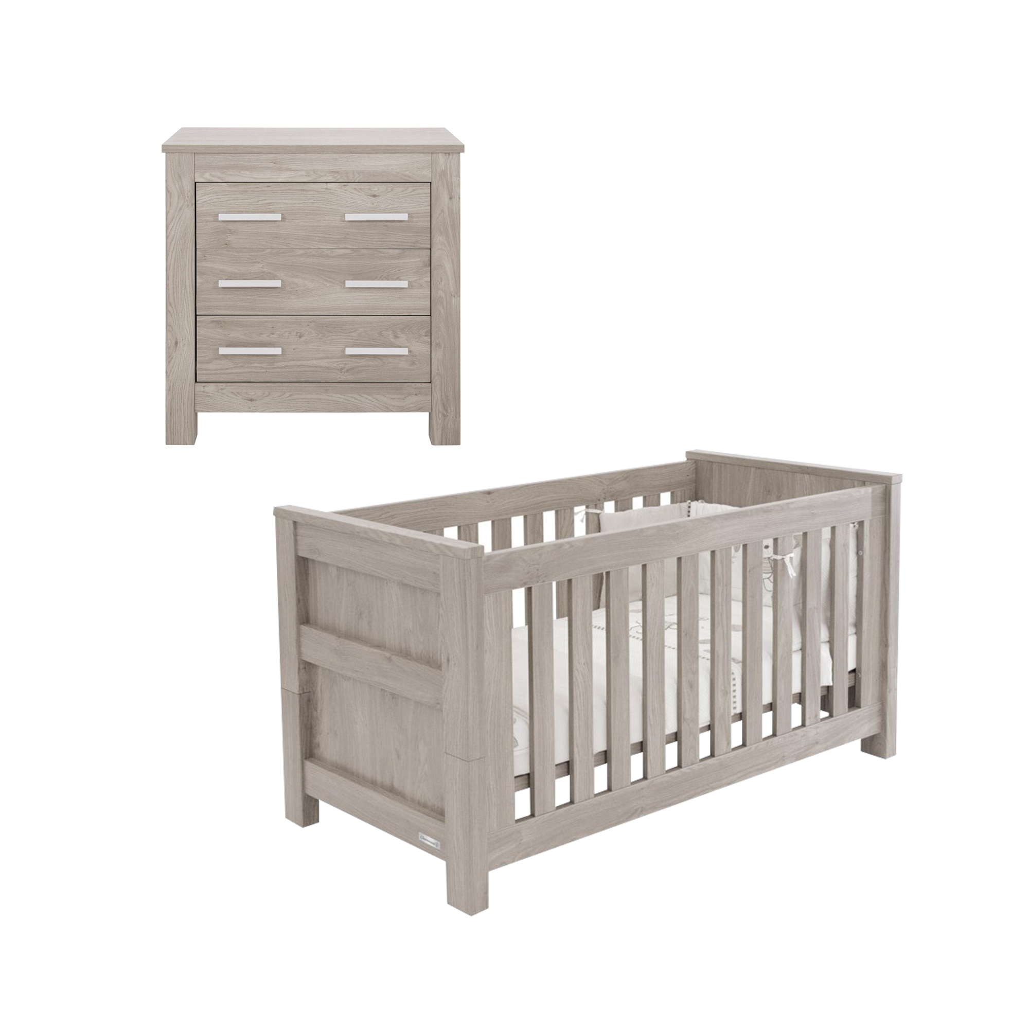 Bordeaux Cot, Chest Love N Care Mattress Package Baby Bunting AU